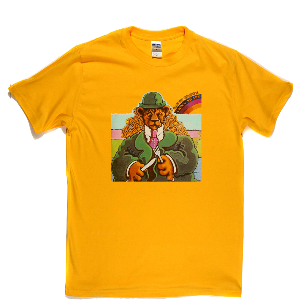 Savoy Brown Lions Share T-Shirt