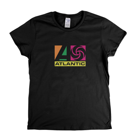 Atlantic Record Label Logo Womens T-Shirt