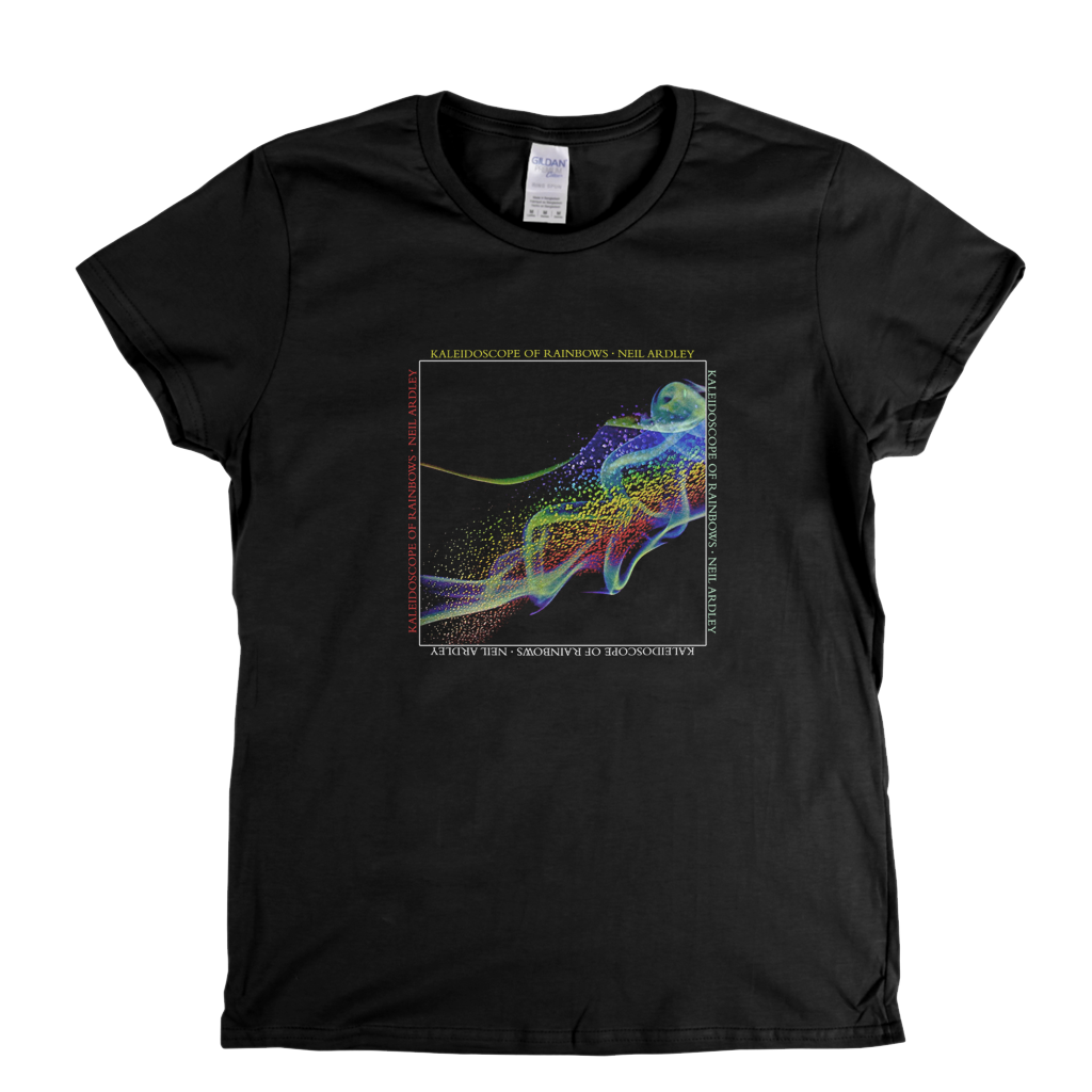 Neil Ardley Kaleidoscope Of Rainbows Womens T-Shirt
