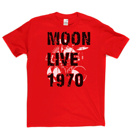 Moon Live 1970 T Shirt