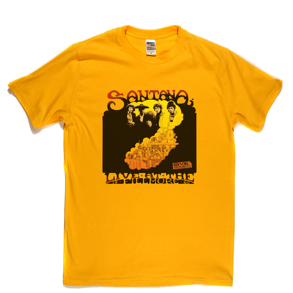 Santana Live At The Fillmore 1968 T-Shirt