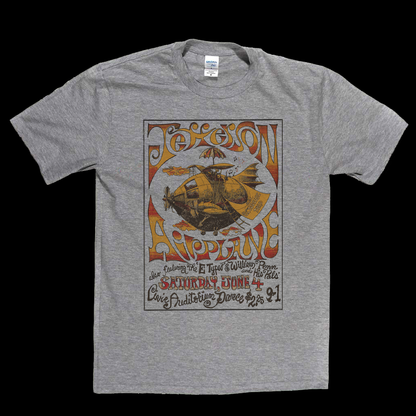 Jefferson Airplane Gig Poster T-Shirt