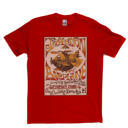 Jefferson Airplane Gig Poster T-Shirt