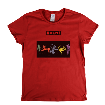 Heart Bad Animals Womens T-Shirt