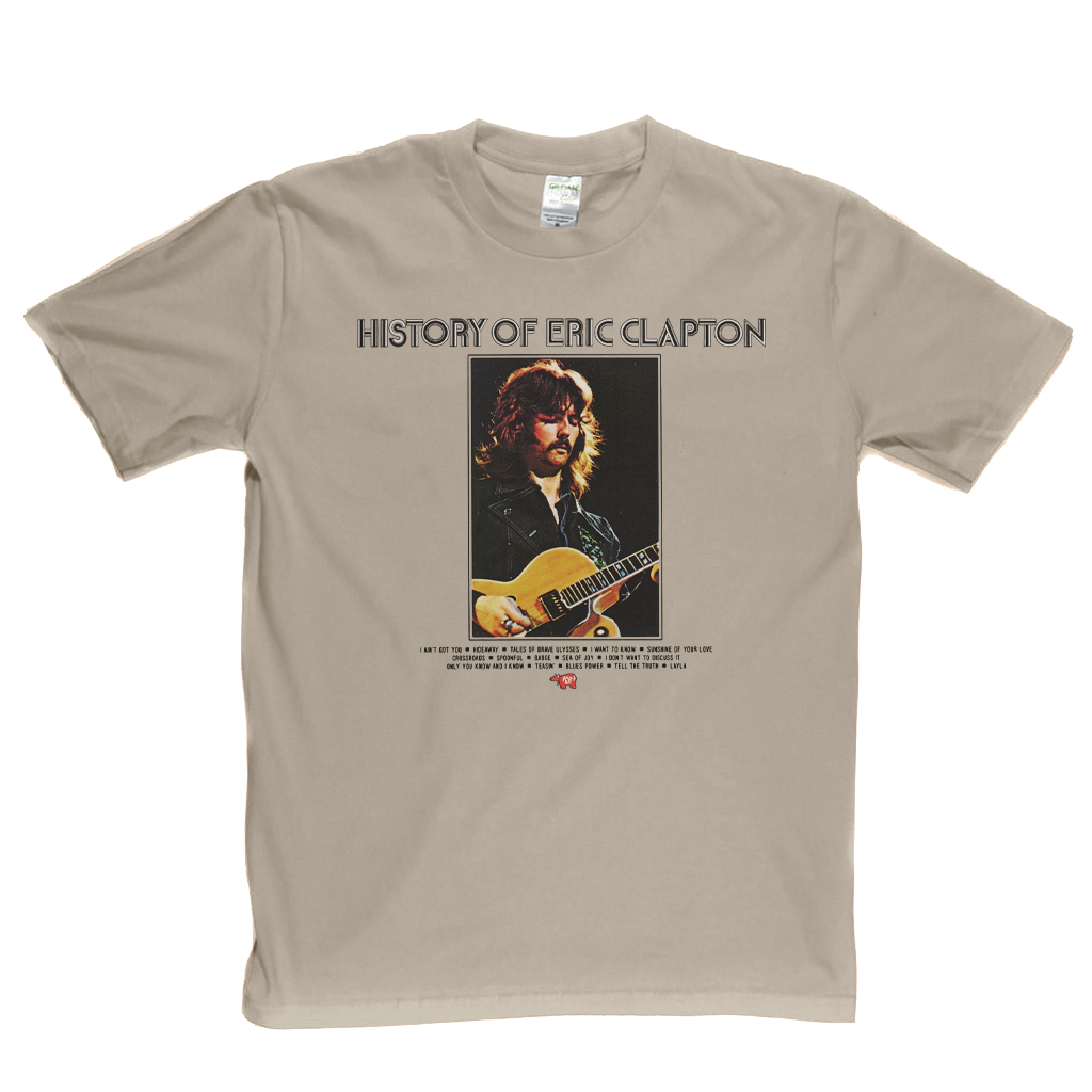 Eric Clapton - History Of Eric Clapton T-Shirt