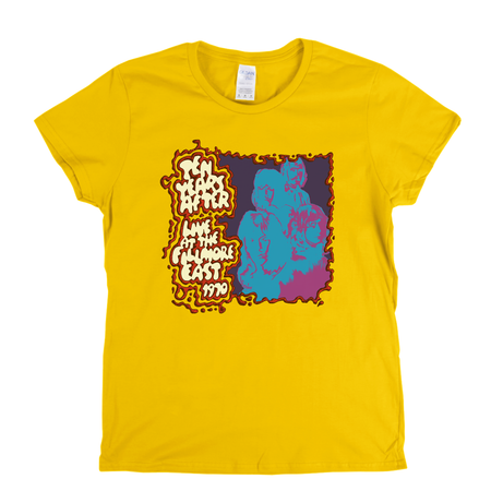 Ten Years After Live At The Fillmore East Womens T-Shirt