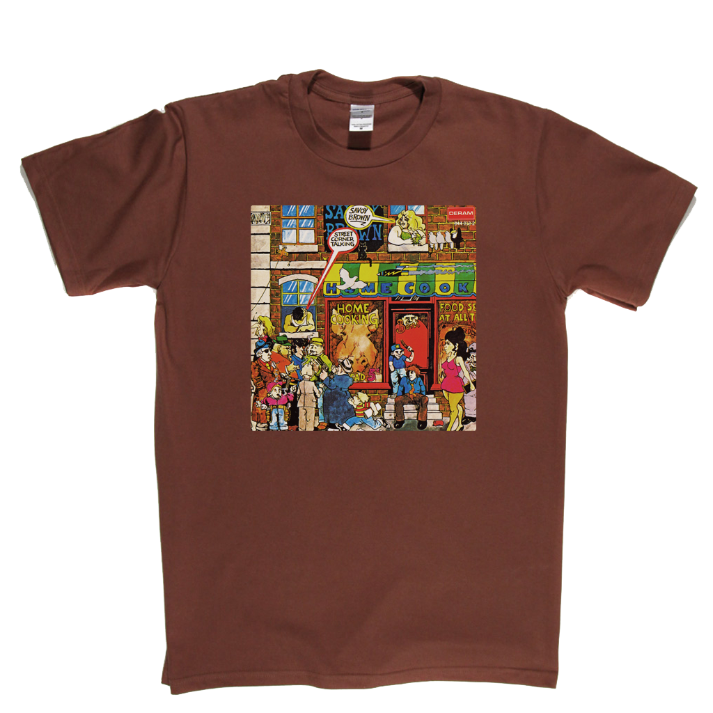 Savoy Brown Street Corner Talking T-Shirt
