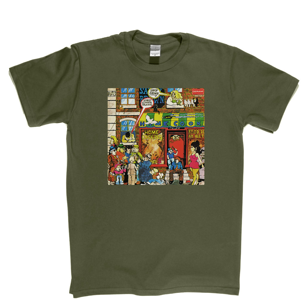 Savoy Brown Street Corner Talking T-Shirt