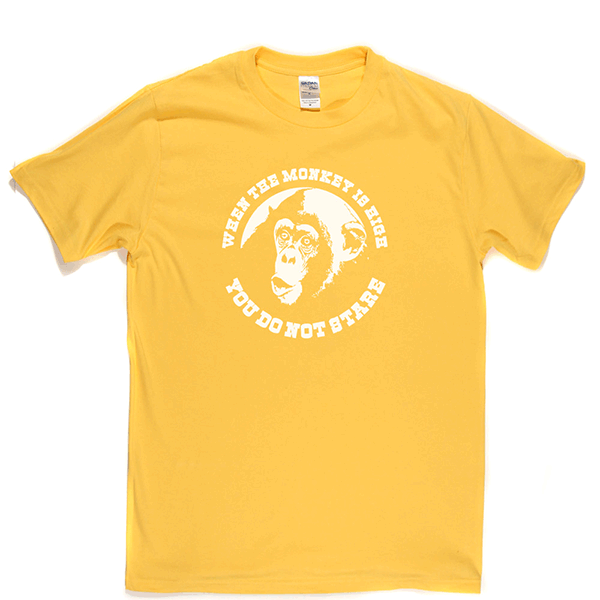 When The Monkey Is High T Shirt