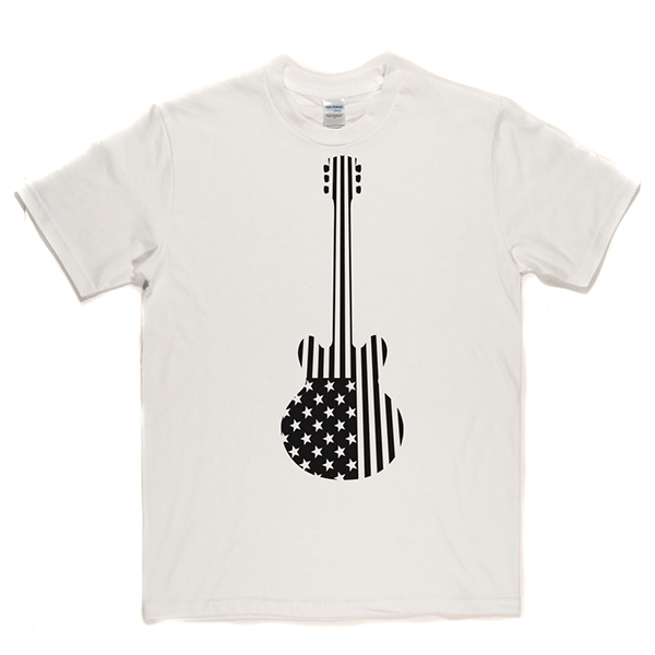 Star Stripes Guitar T-shirt