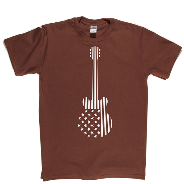 Star Stripes Guitar T-shirt