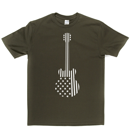 Star Stripes Guitar T-shirt