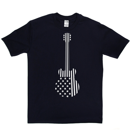Star Stripes Guitar T-shirt