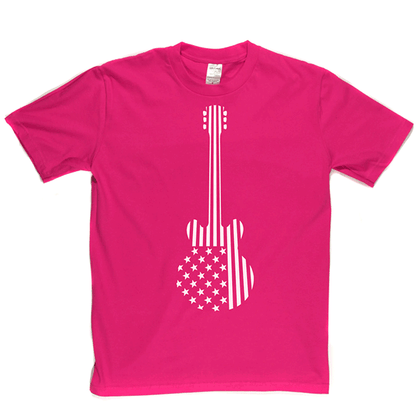 Star Stripes Guitar T-shirt