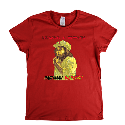 Bob Marley Rastaman Vibration Womens T-Shirt