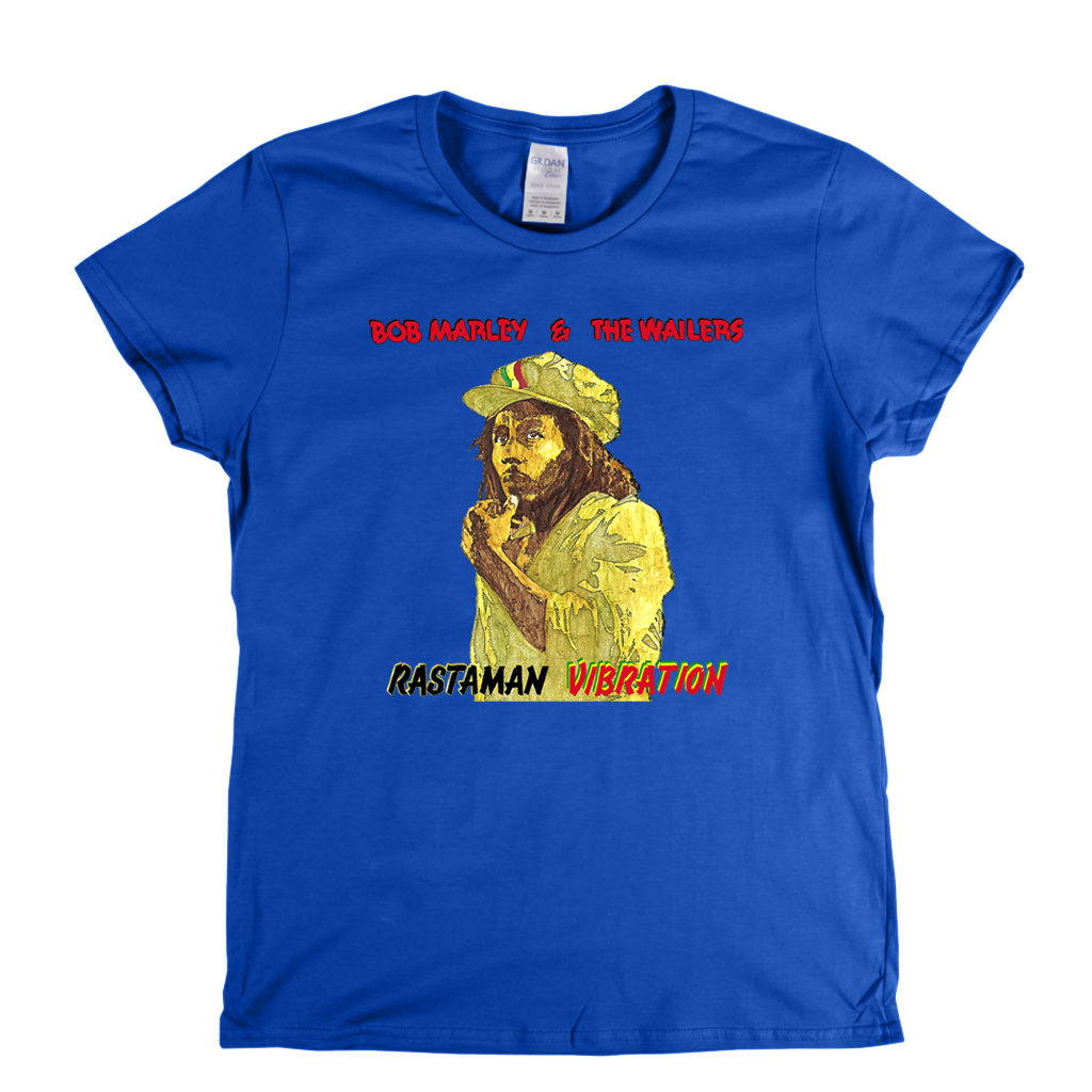 Bob Marley Rastaman Vibration Womens T-Shirt