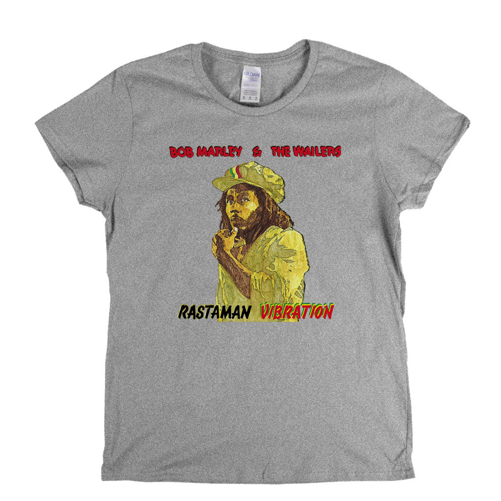 Bob Marley Rastaman Vibration Womens T-Shirt