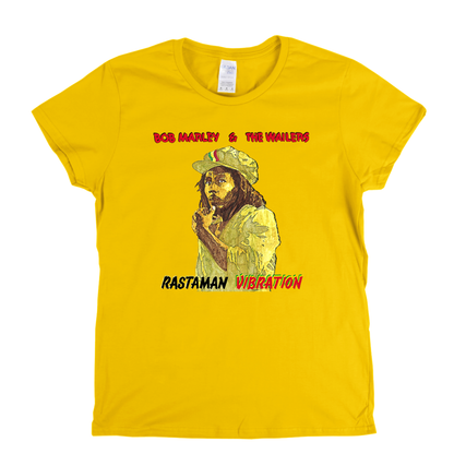 Bob Marley Rastaman Vibration Womens T-Shirt