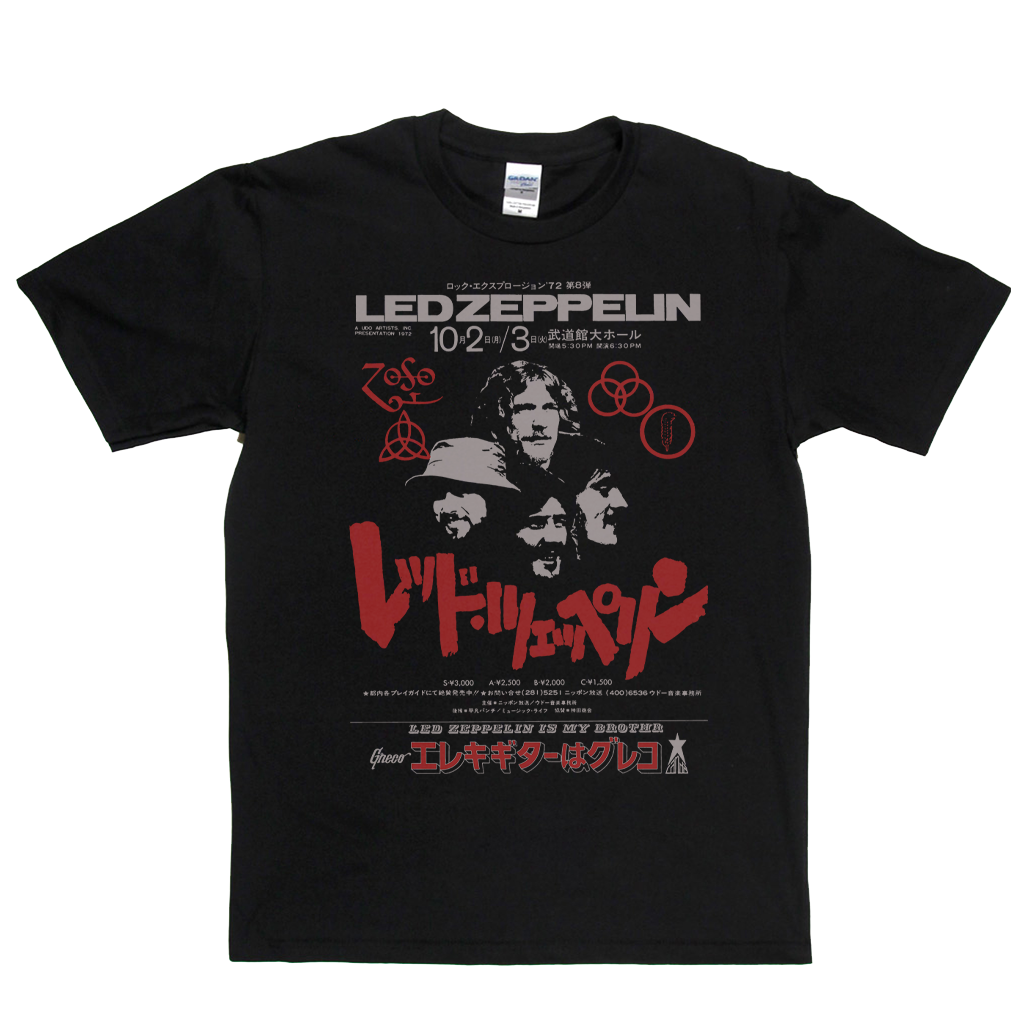 Led Zeppelin Tokyo Flyer T-Shirt