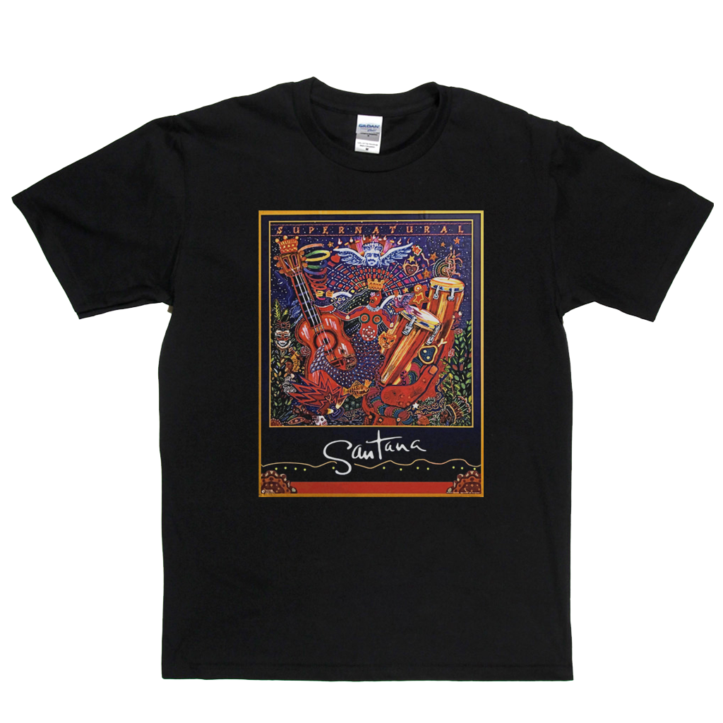 Santana Supernatural Poster T-Shirt
