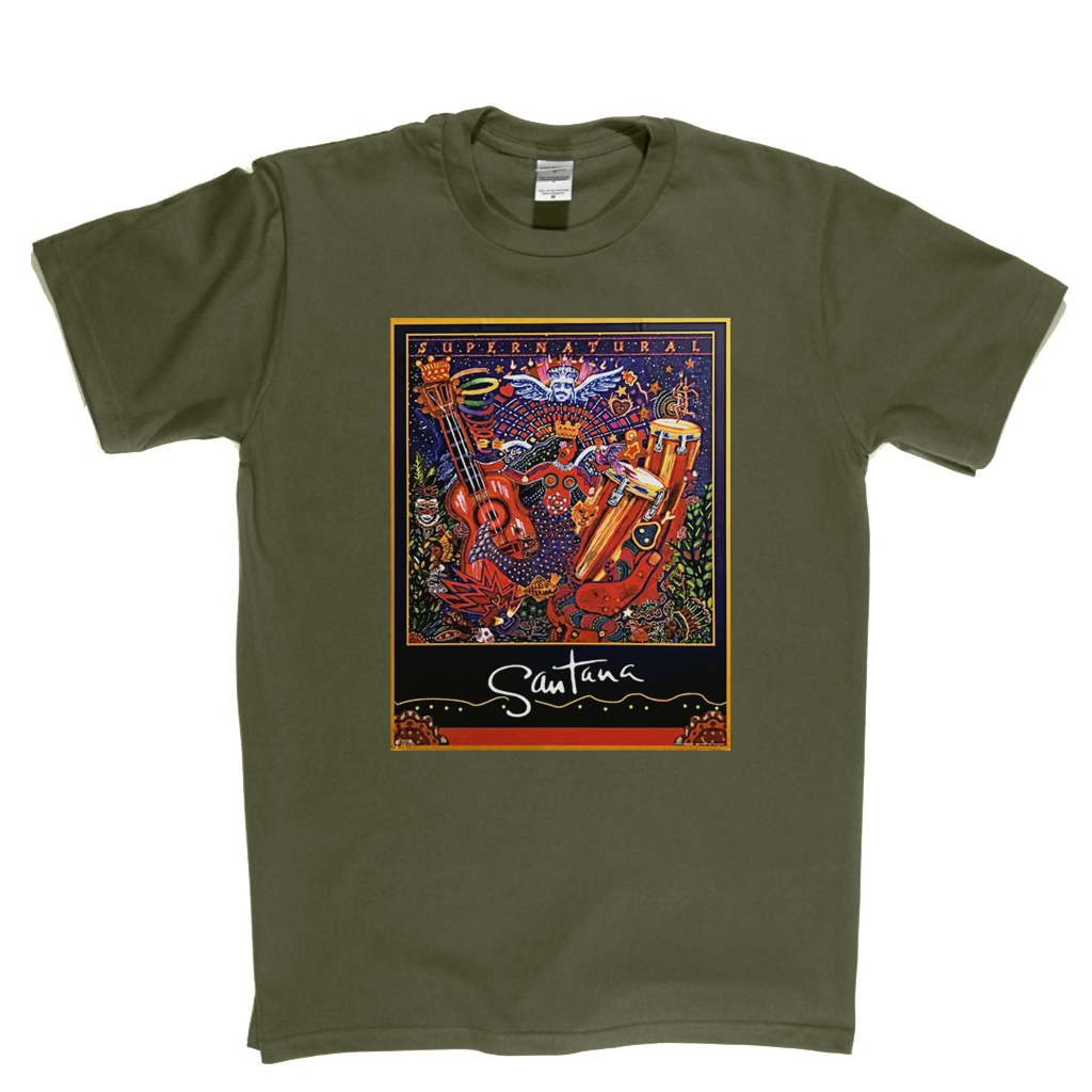 Santana Supernatural Poster T-Shirt