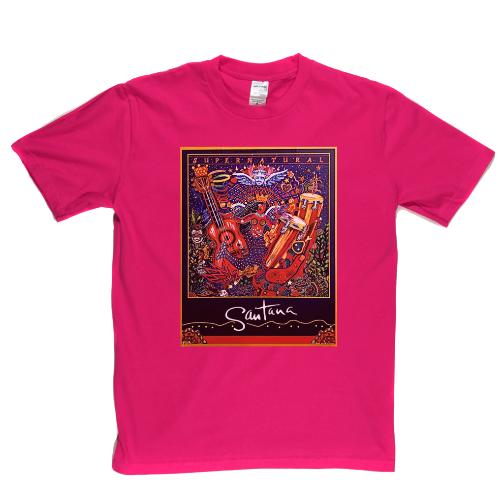 Santana Supernatural Poster T-Shirt