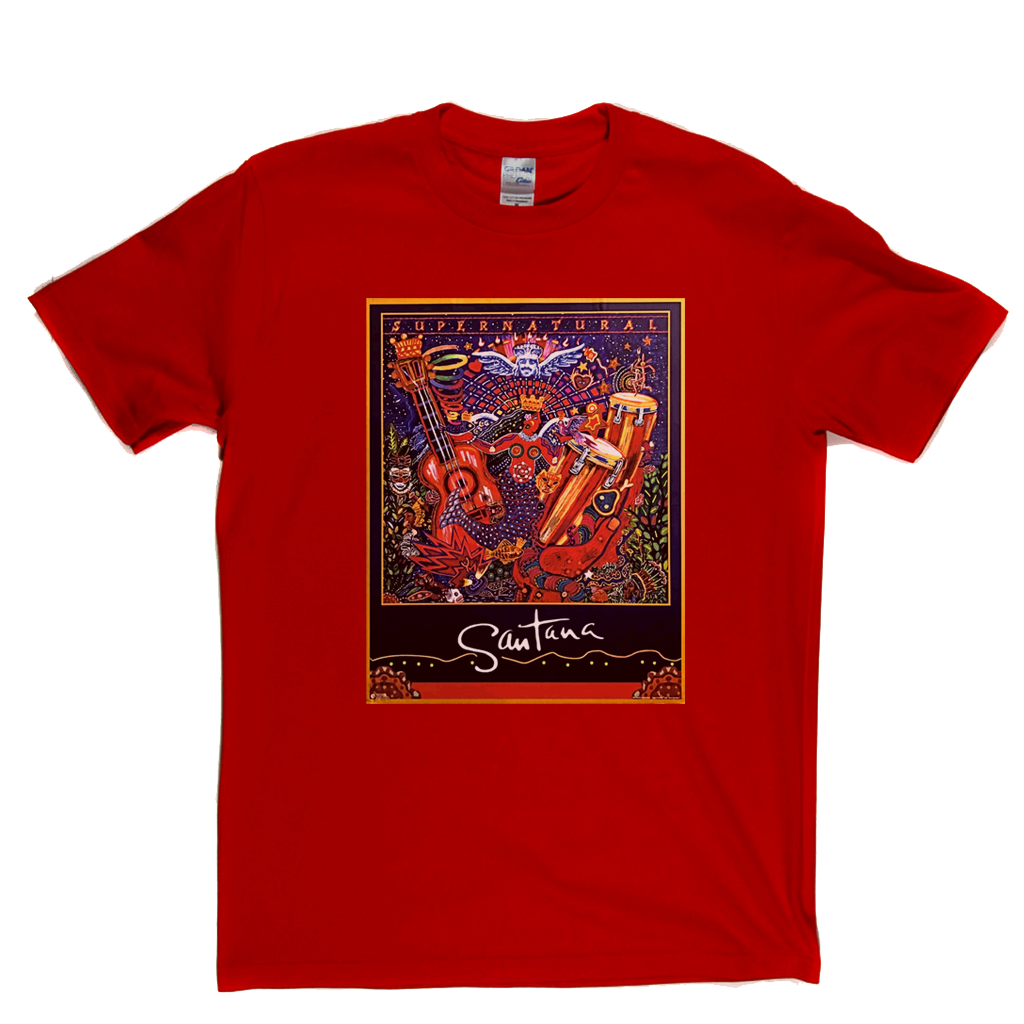Santana Supernatural Poster T-Shirt