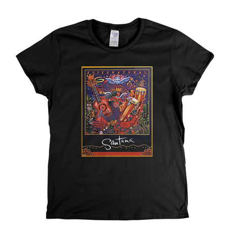 Santana Supernatural Poster Womens T-Shirt