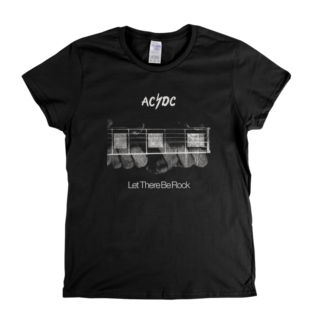 Acdc Let There Be Rock Womens T-Shirt