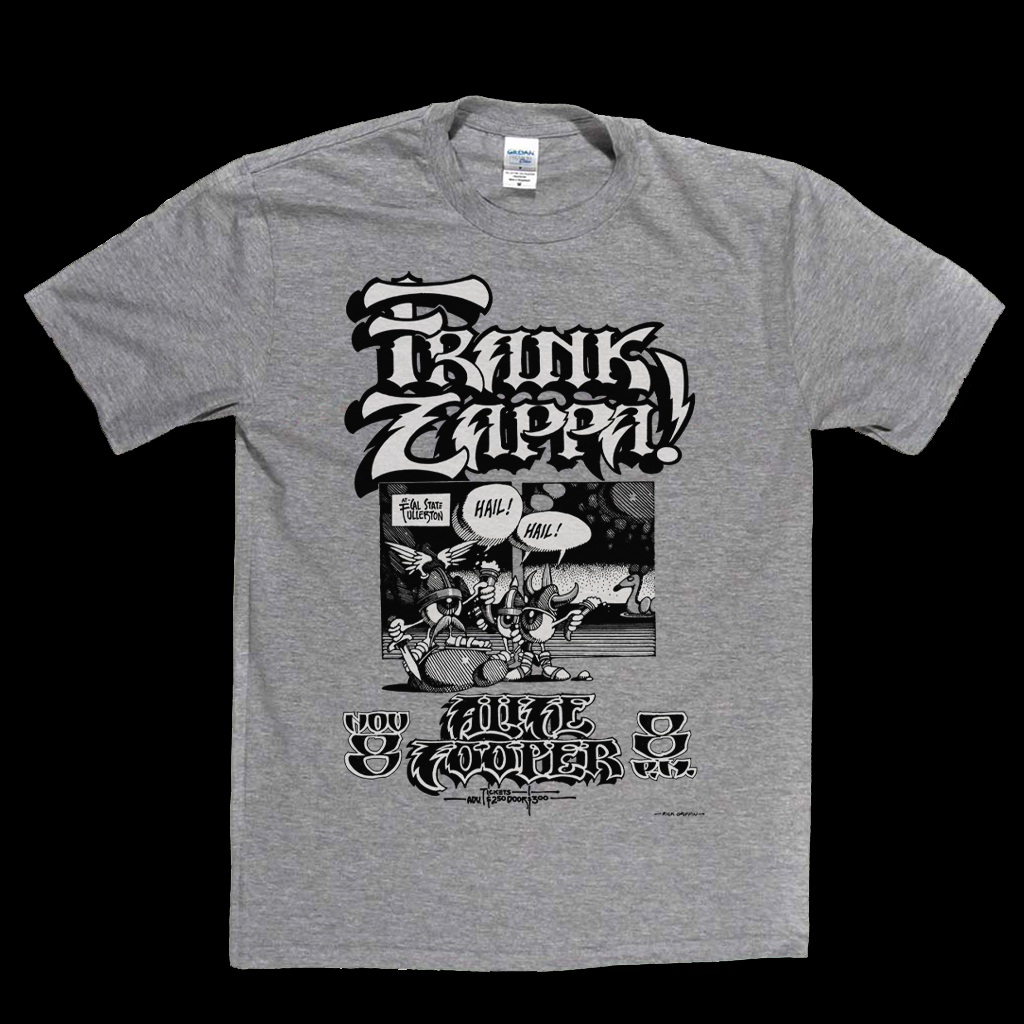 Frank Zappa Alice Cooper Poster T-Shirt