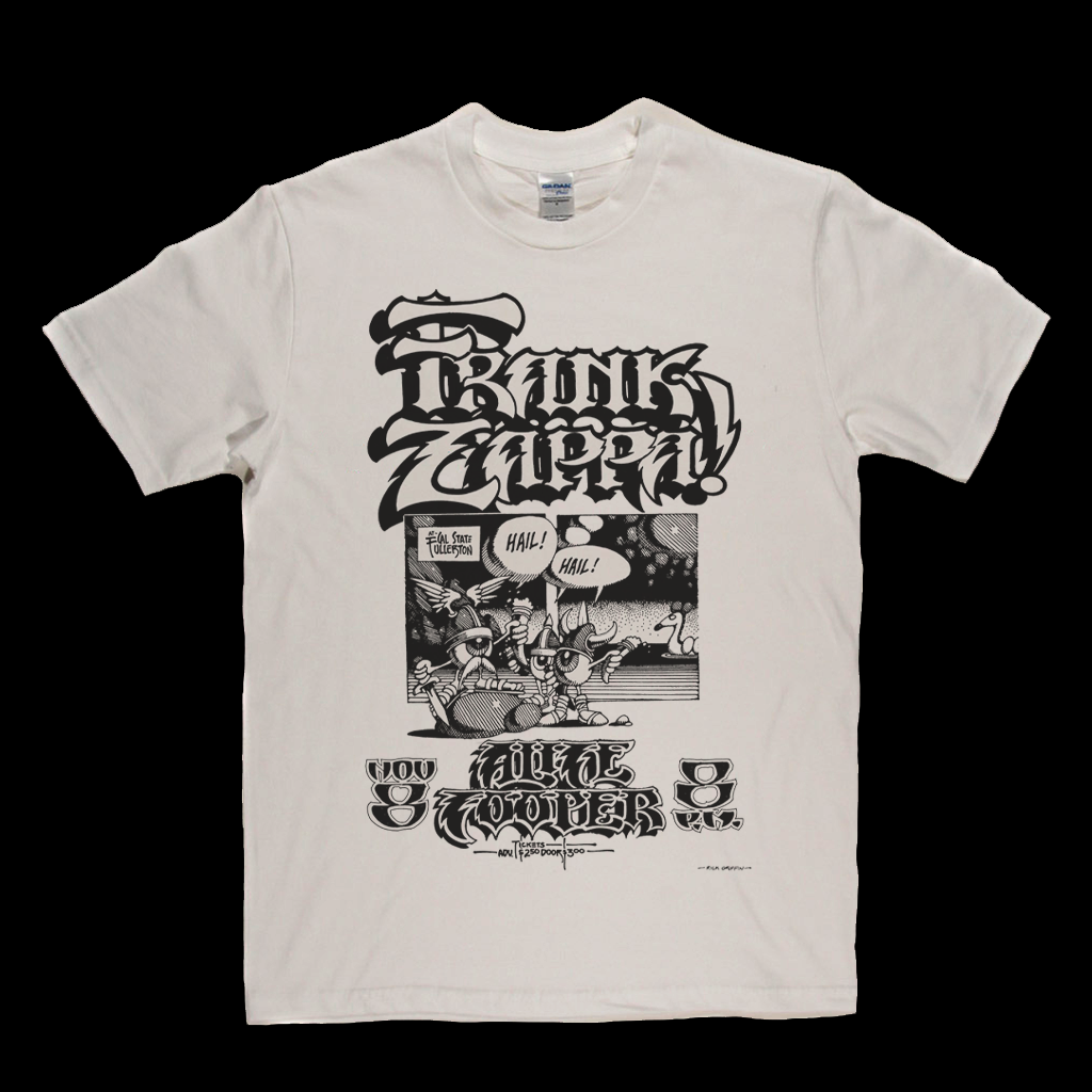 Frank Zappa Alice Cooper Poster T-Shirt