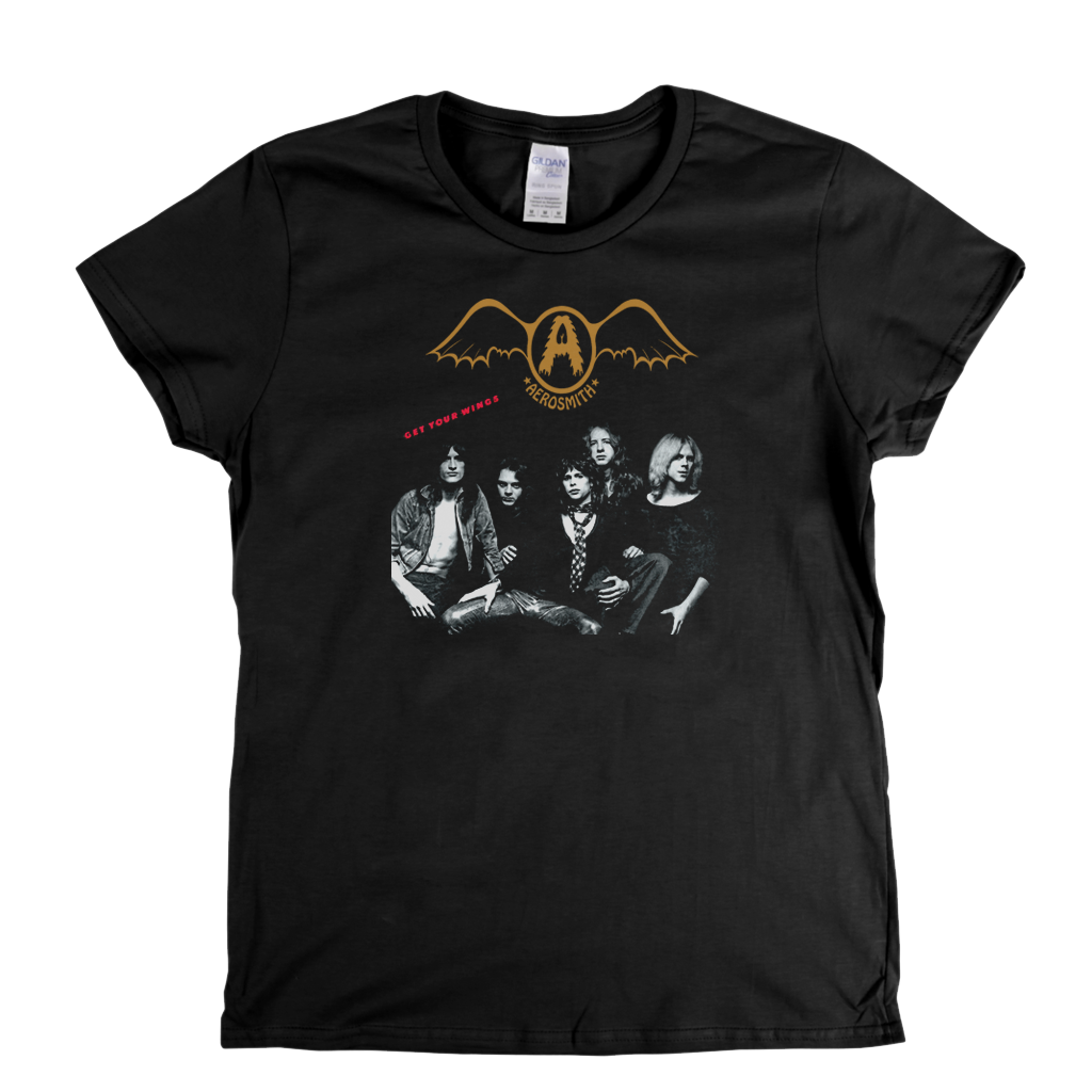 Aerosmith Get Your Wings Womens T-Shirt