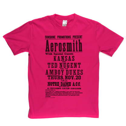 Aerosmith Gig Poster T-Shirt