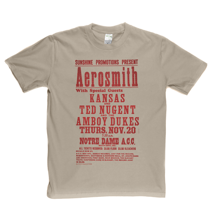 Aerosmith Gig Poster T-Shirt