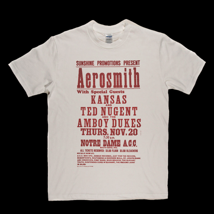 Aerosmith Gig Poster T-Shirt