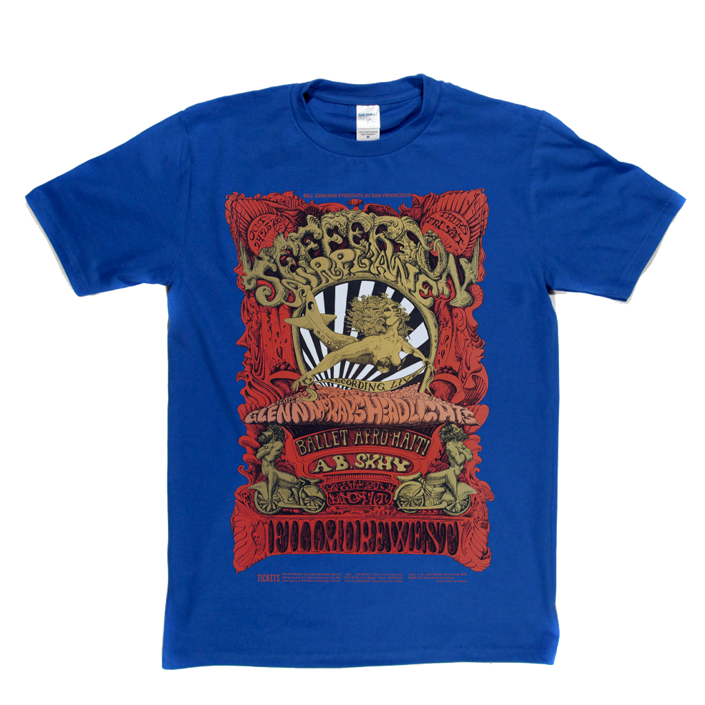 Jefferson Airplane Fillmore West Poster T-Shirt