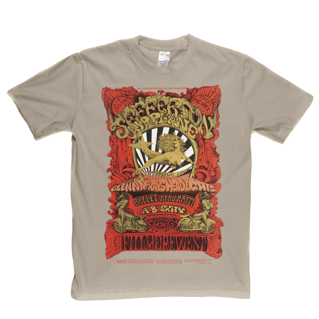 Jefferson Airplane Fillmore West Poster T-Shirt