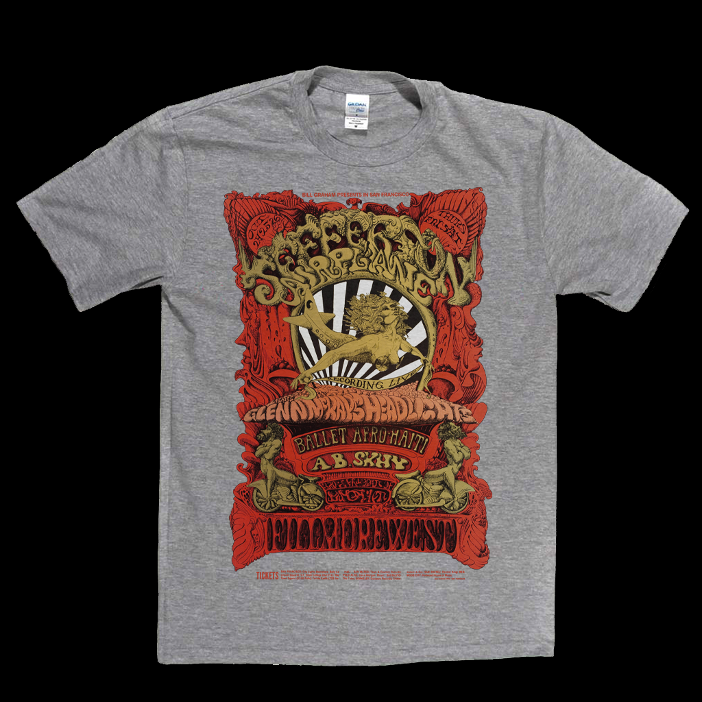 Jefferson Airplane Fillmore West Poster T-Shirt