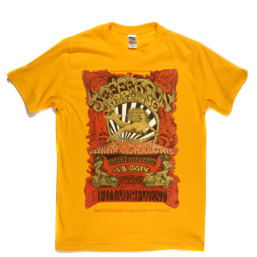Jefferson Airplane Fillmore West Poster T-Shirt