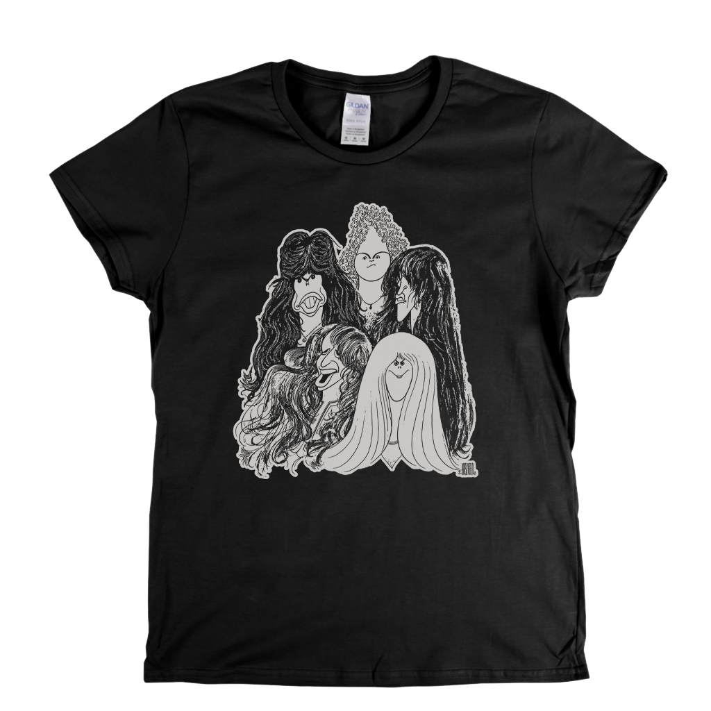 Aerosmith Draw The Line Womens T-Shirt