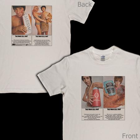 The Who Sell Out Front And Back T-Shirt