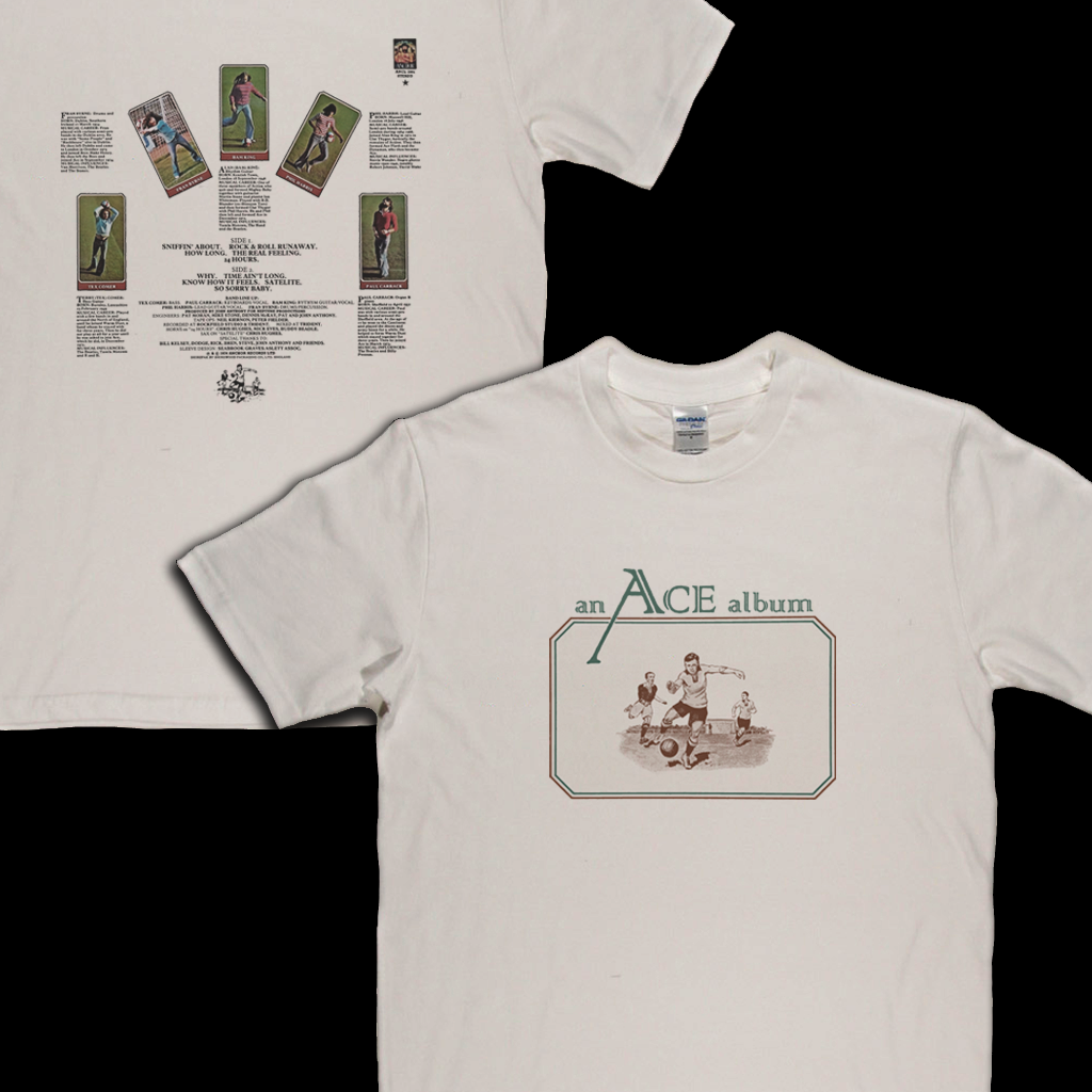 Ace An Ace Album Five-A-Side Front And Back T-Shirt