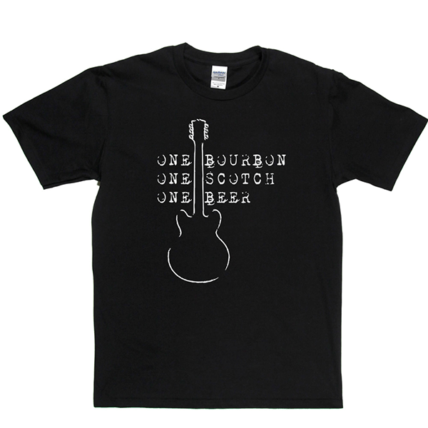 One Bourbon Scotch Beer T-shirt
