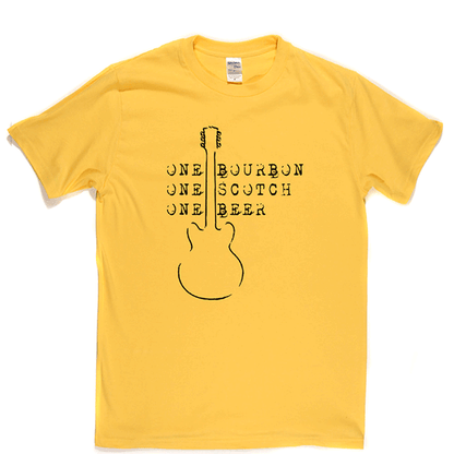 One Bourbon Scotch Beer T-shirt