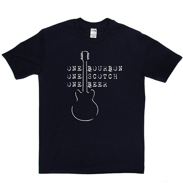 One Bourbon Scotch Beer T-shirt