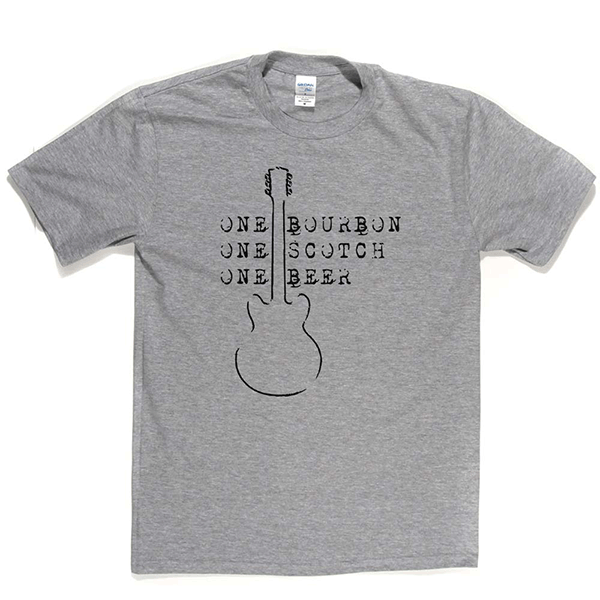 One Bourbon Scotch Beer T-shirt