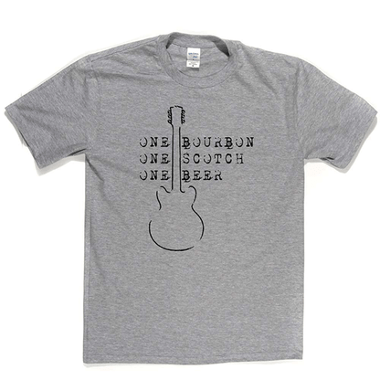 One Bourbon Scotch Beer T-shirt