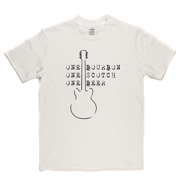 One Bourbon Scotch Beer T-shirt