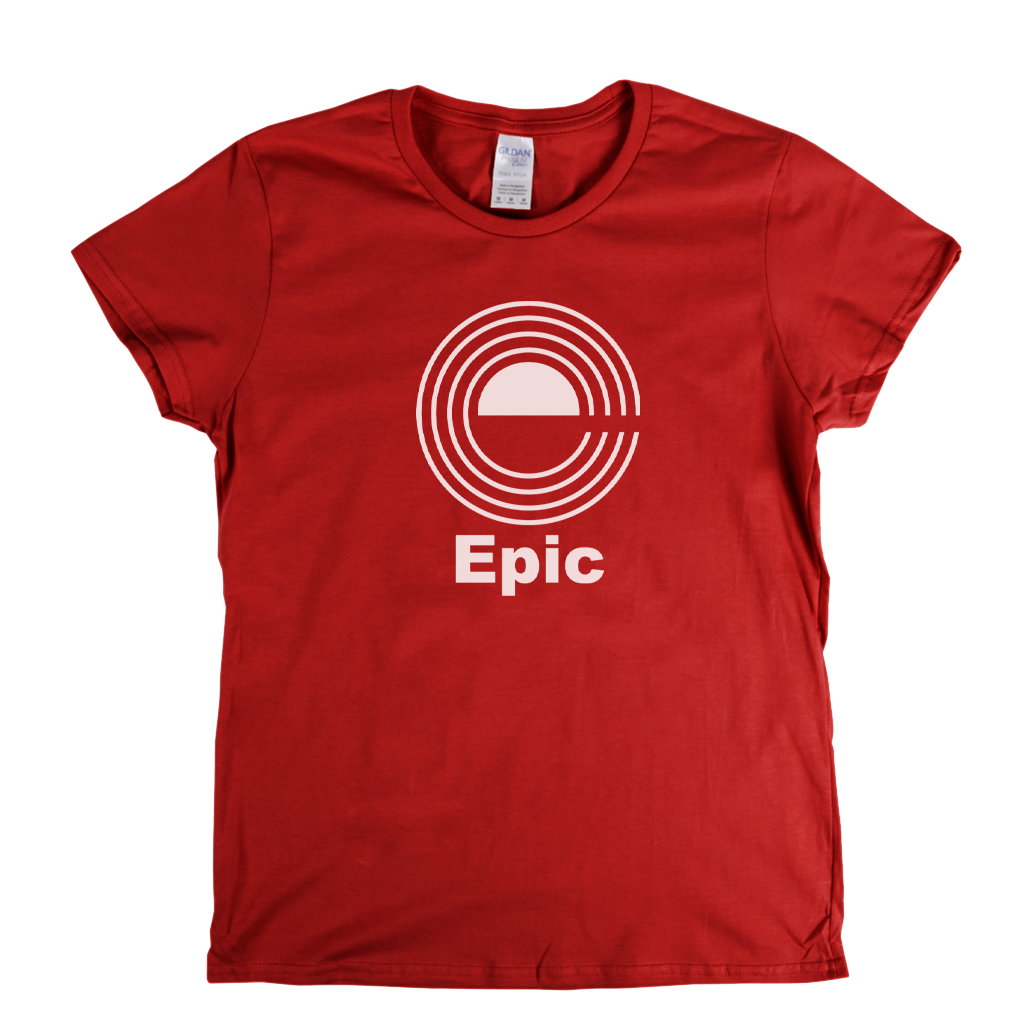 Epic Record Logo Womens T-Shirt