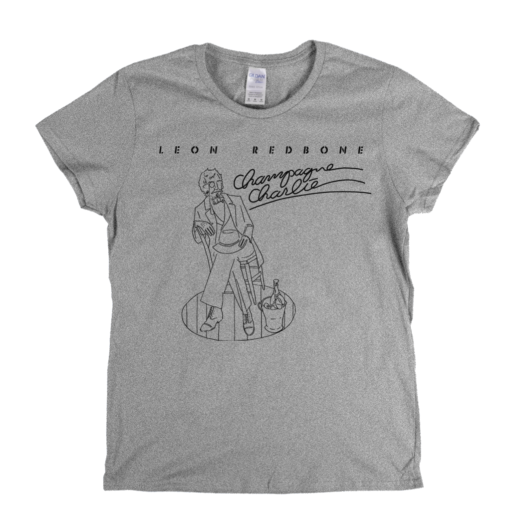 Leon Redbone Champagne Charlie Womens T-Shirt